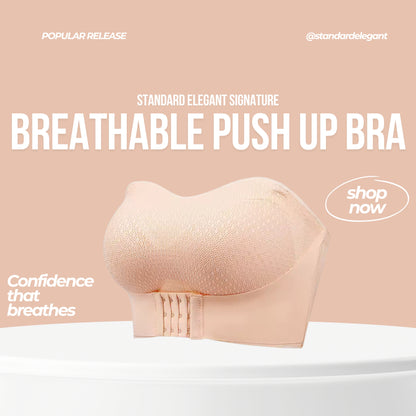 Standard Elegant™ Breathable Push Up Bra